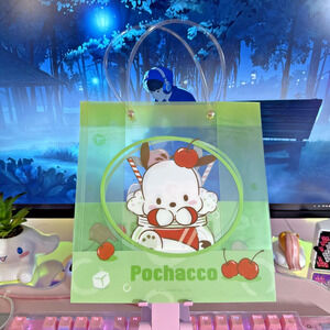 Sanrio Gift Bag Medium Tote Pochacco Hello Kitty & Friend 2024 Miniso Summer